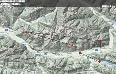 70km Plochý trojúhelník